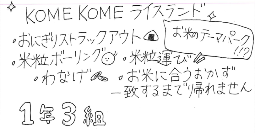 KOMEKOMEライスランド