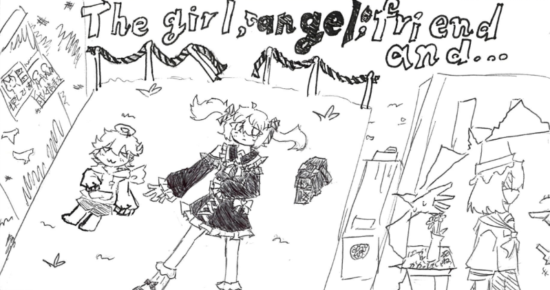 The girl,angel,friend,and...